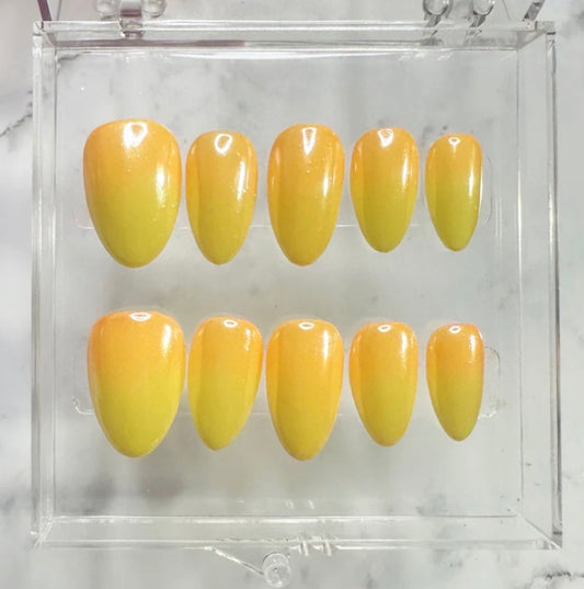 Yellow Mellow Glossy Ombré Set