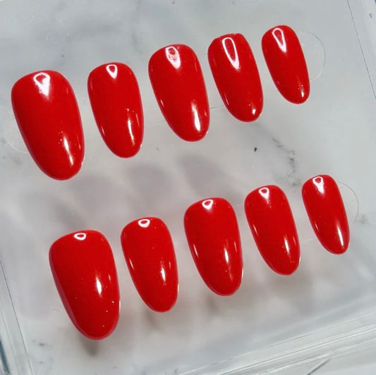Acrylic Red Glossy Solid Set