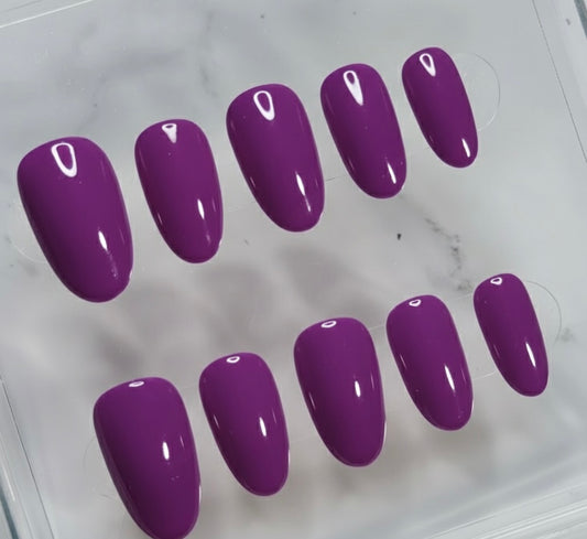 Dark Purple Glossy Set