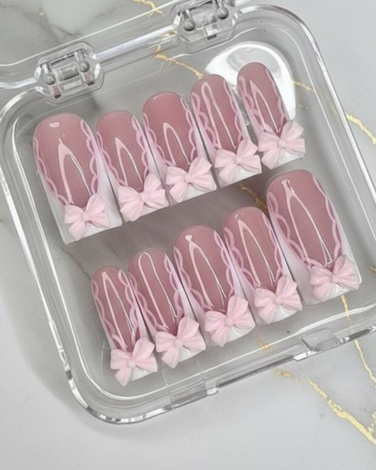 Pink Bow Frenchies