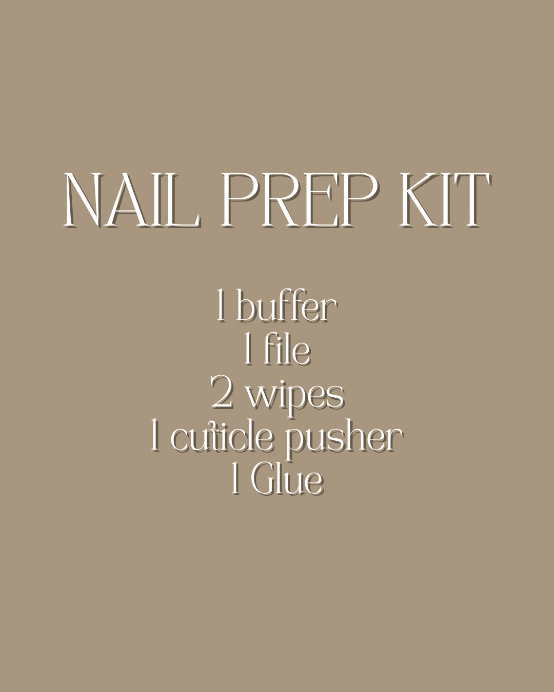 Nail Prep Kit (Extra)