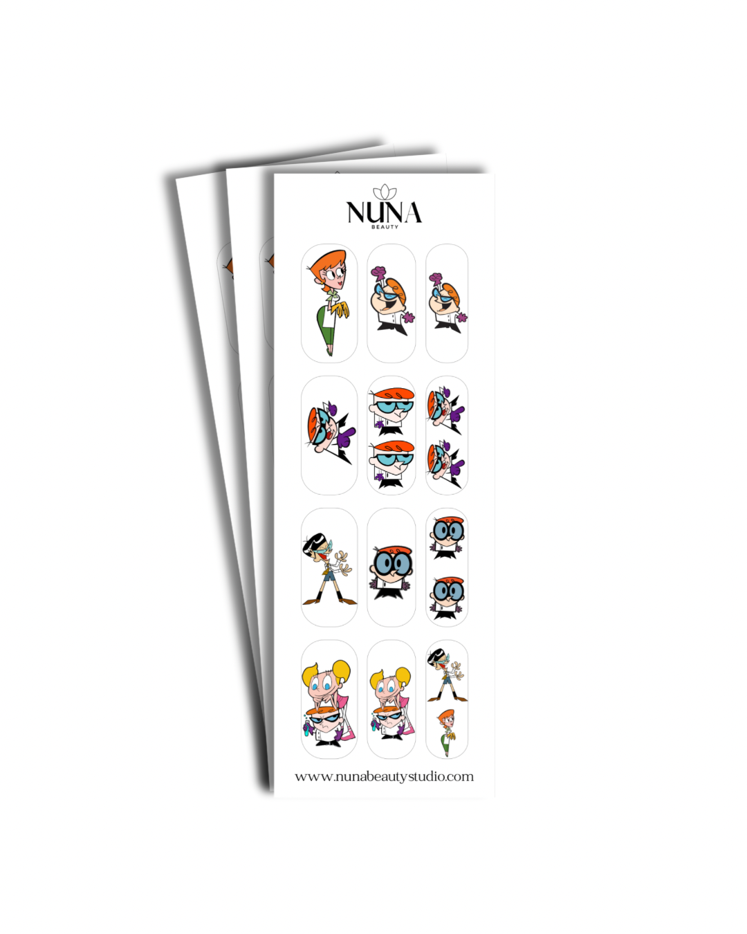 Dexters Lab 001 Nail Decal