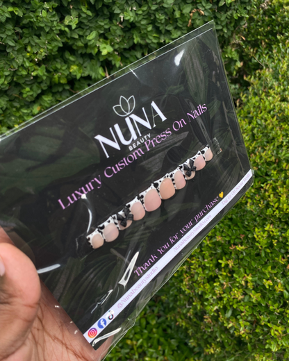 Cow Print French Set